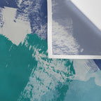 sea ocean abstract art 2021 2 Wall Tapestry Gallery Image 3