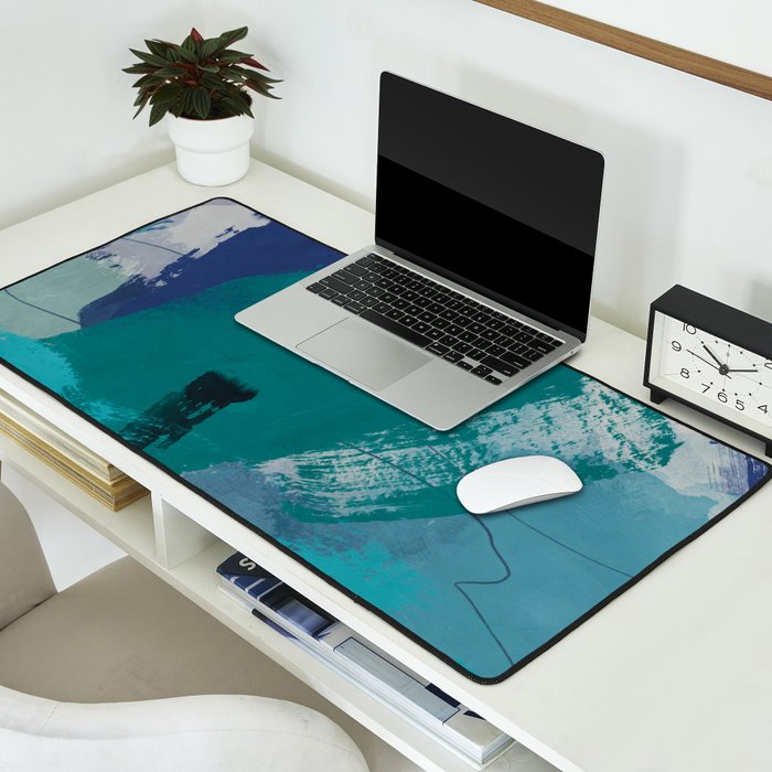 sea ocean abstract art 2021 2 Desk Mat Gallery Image 2