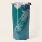 sea ocean abstract art 2021 2 Travel Mug Gallery Image 2