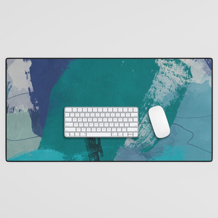 sea ocean abstract art 2021 2 Desk Mat Gallery Image 1