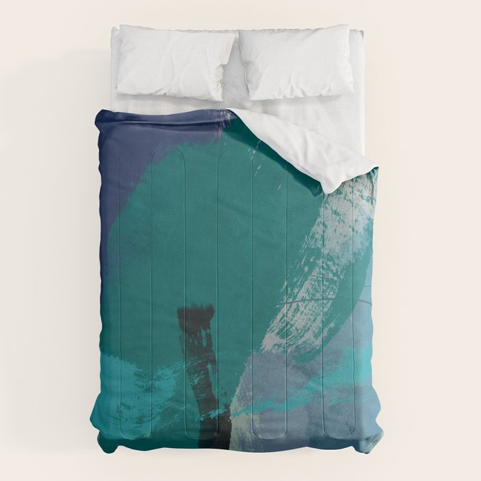 sea ocean abstract art 2021 2 Comforter Gallery Image 1