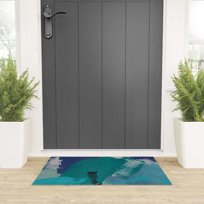 sea ocean abstract art 2021 2 Welcome Mat Gallery Image 3