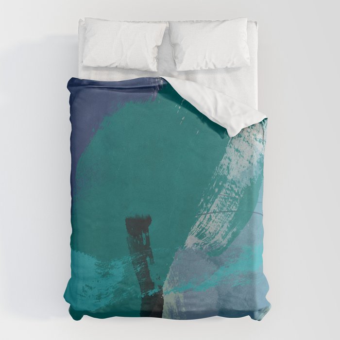 sea ocean abstract art 2021 2 Duvet Cover Gallery Image 1