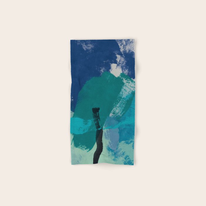 sea ocean abstract art 2021 2 Bath Towel Gallery Image 1