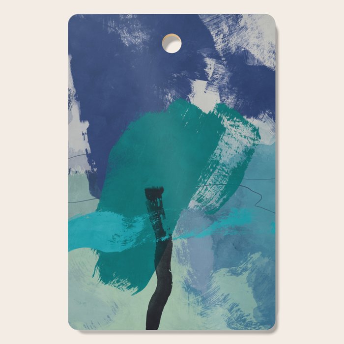 sea ocean abstract art 2021 2 Cutting Board Gallery Image 1