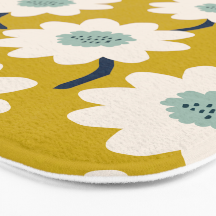 Flower field - fresh Bath Mat Gallery Image 3