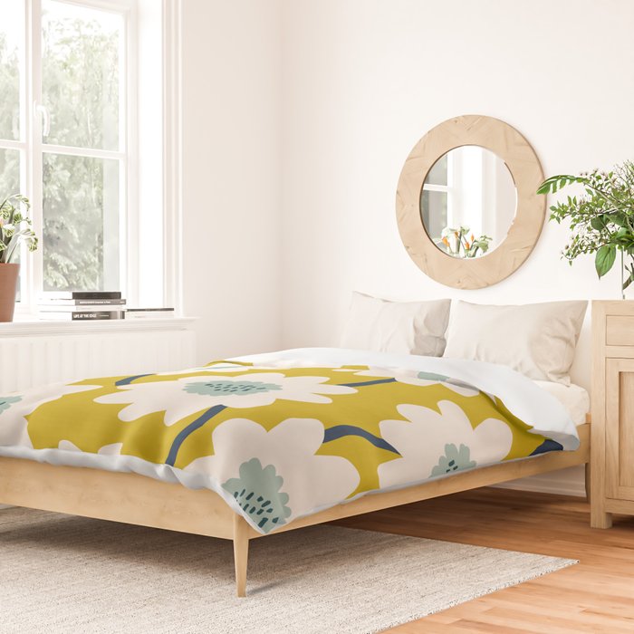 Flower field - fresh Duvet Cover Gallery Image 2