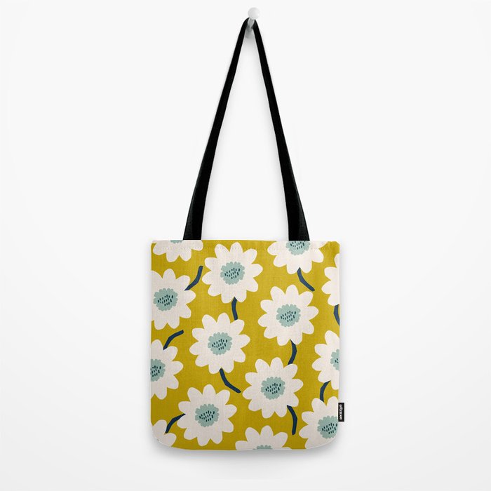 Flower field - fresh Tote Bag Gallery Image 2