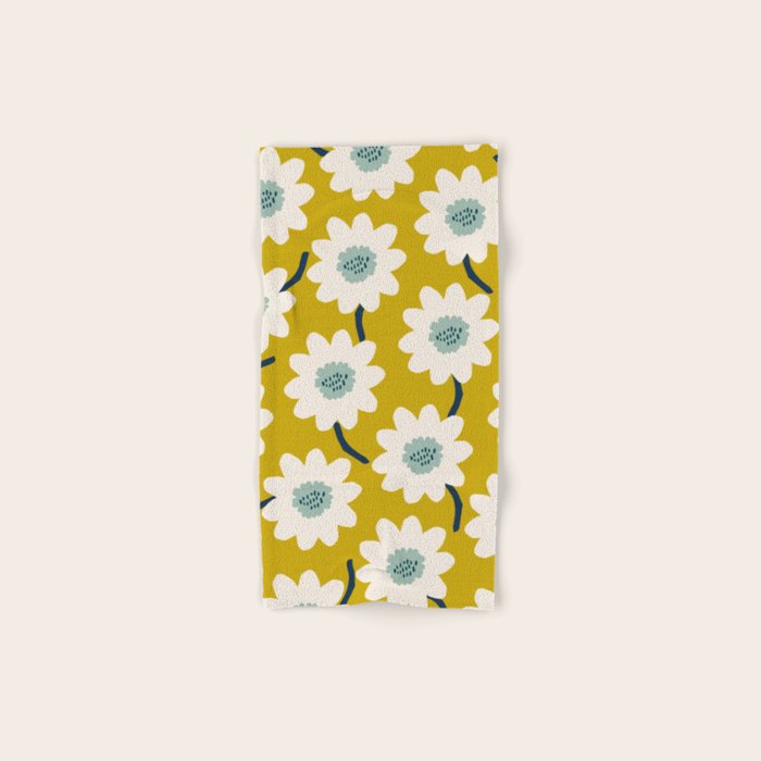 Flower field - fresh Bath Towel Gallery Image 1