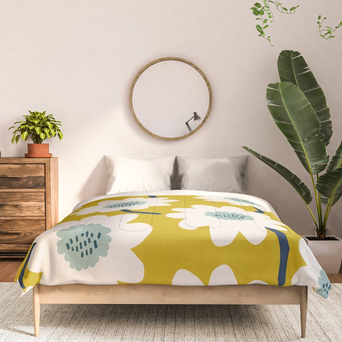 Flower field - fresh Comforter Gallery Image 3