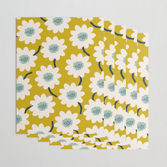 Flower field - fresh Wrapping Paper Gallery Image 3