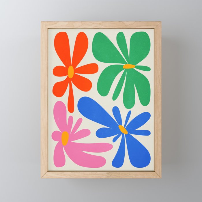 Bloom: Matisse Color Series 01 Mini Art Print Gallery Image 1