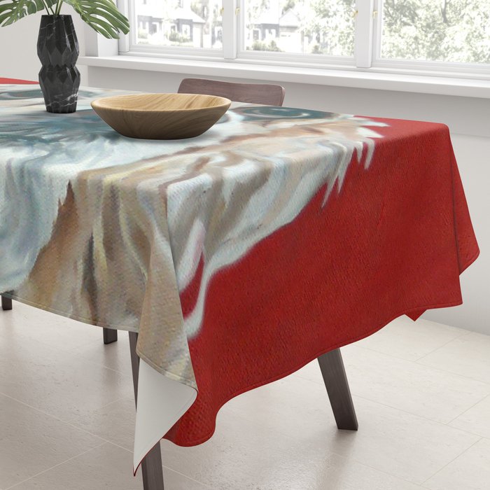Cocker Spaniel Dog Painting Tablecloth Gallery Image 3