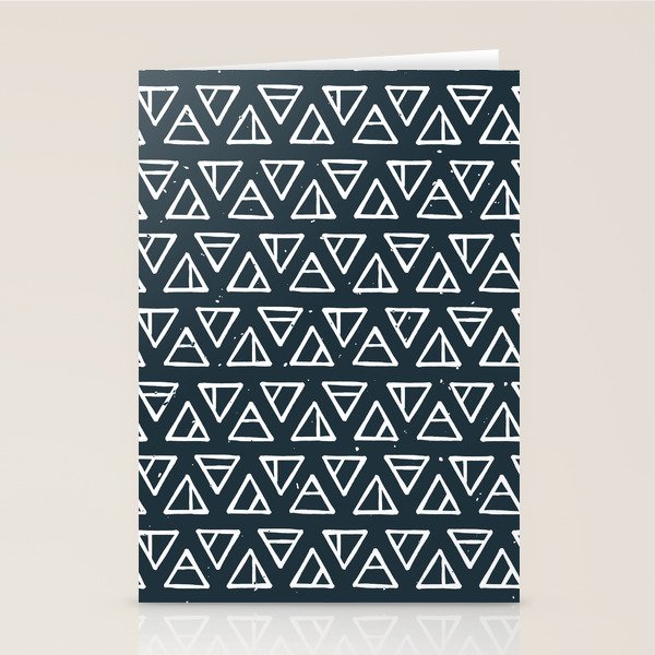 Alchemical Triangles > Navy Stationery Card Gallery Image 1