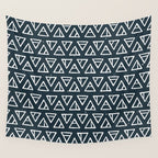 Alchemical Triangles > Navy Wall Tapestry Gallery Image 4