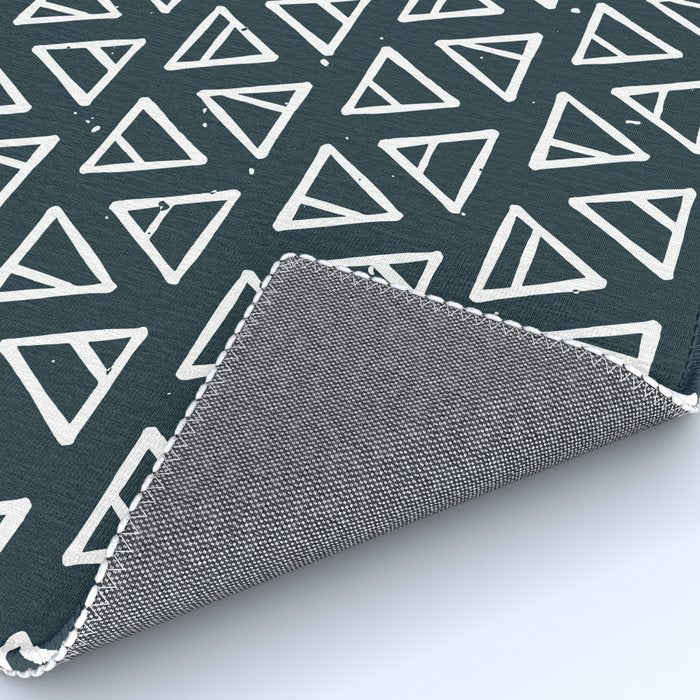 Alchemical Triangles > Navy Rug Gallery Image 4