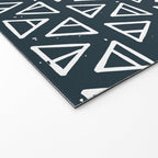 Alchemical Triangles > Navy Welcome Mat Gallery Image 2
