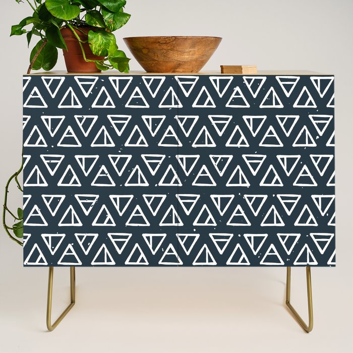 Alchemical Triangles > Navy Credenza Gallery Image 1
