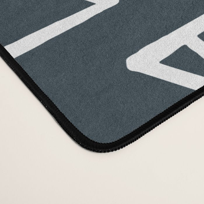 Alchemical Triangles > Navy Desk Mat Gallery Image 4