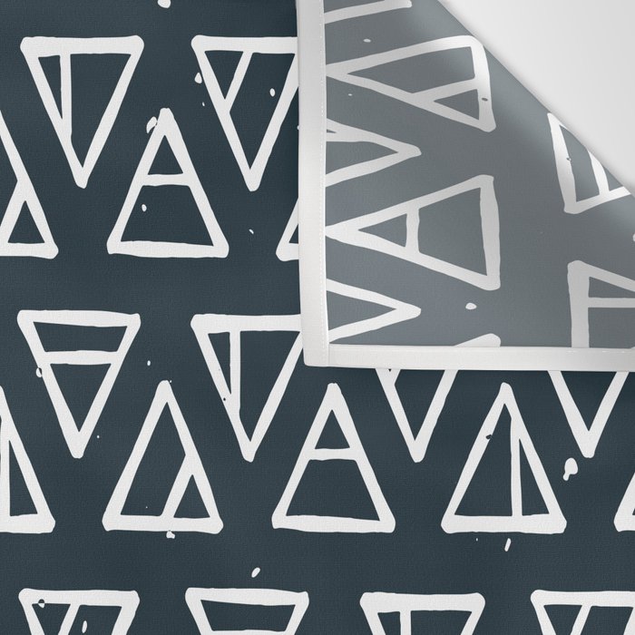 Alchemical Triangles > Navy Wall Tapestry Gallery Image 3