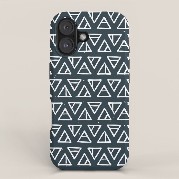 Alchemical Triangles > Navy iPhone Case Gallery Image 1