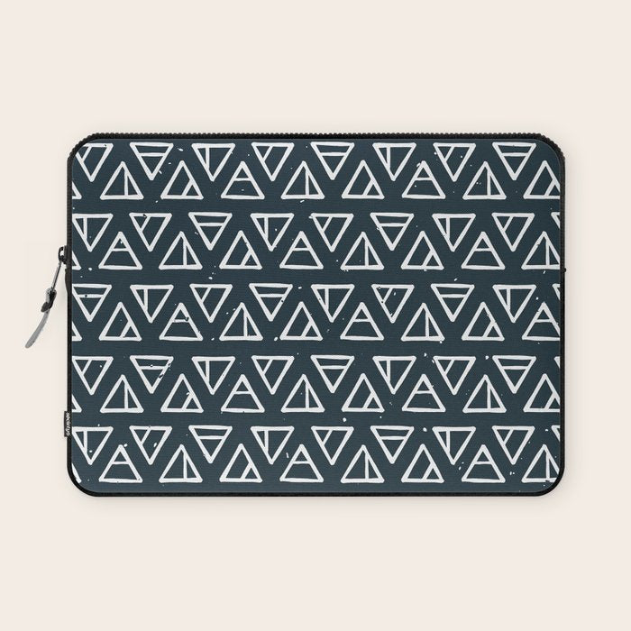 Alchemical Triangles > Navy Laptop Sleeve Gallery Image 1