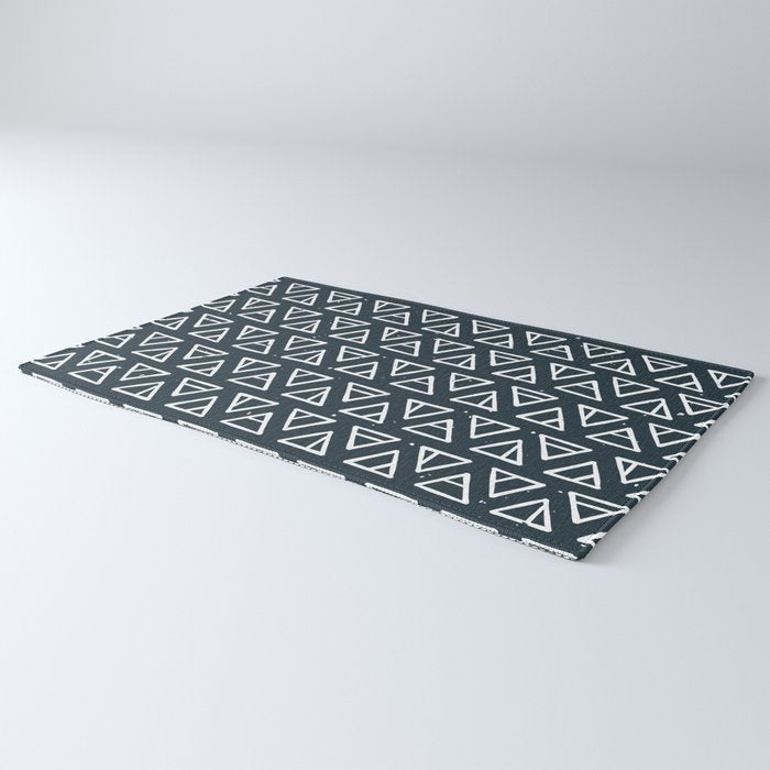 Alchemical Triangles > Navy Rug Gallery Image 3