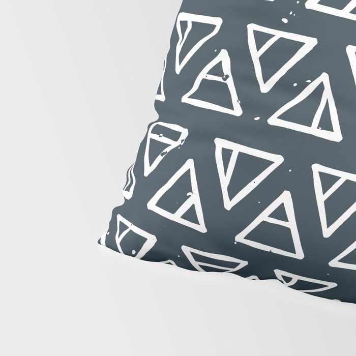 Alchemical Triangles > Navy Pillow Sham Gallery Image 4
