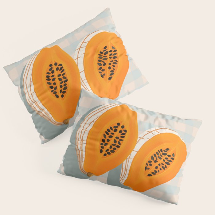 Papaya Afternoon Pillow Sham Gallery Image 3