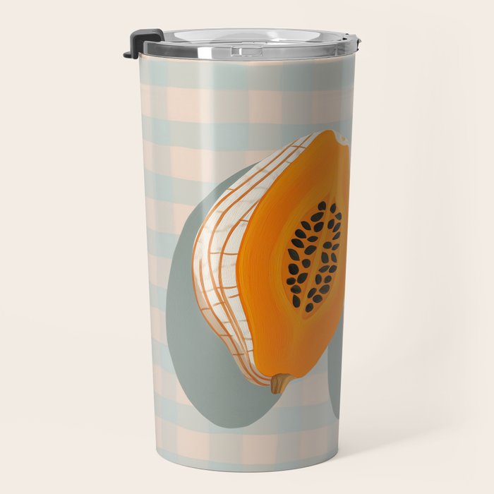 Papaya Afternoon Travel Mug Gallery Image 3