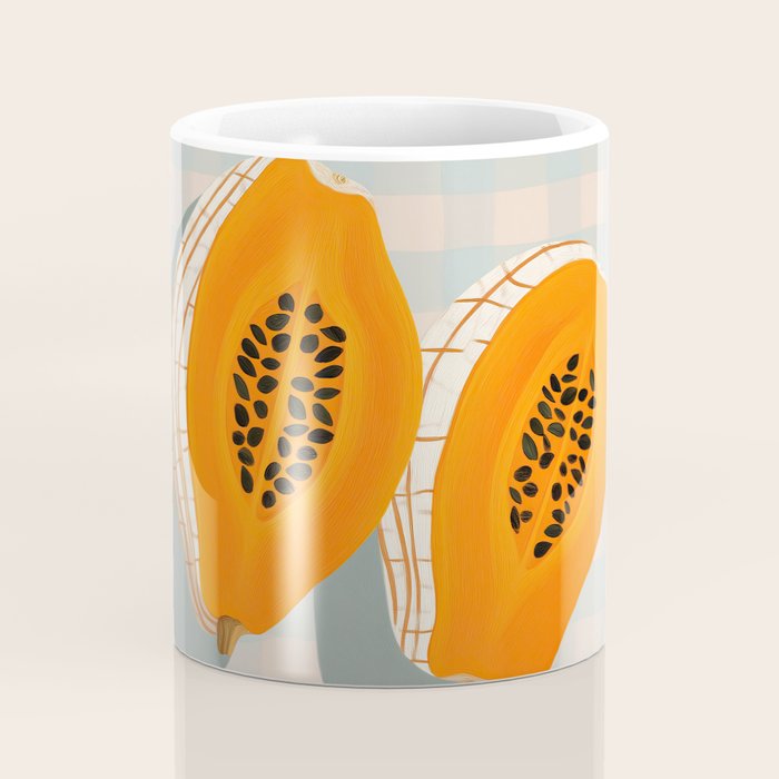 Papaya Afternoon Coffee Mug Gallery Image 4
