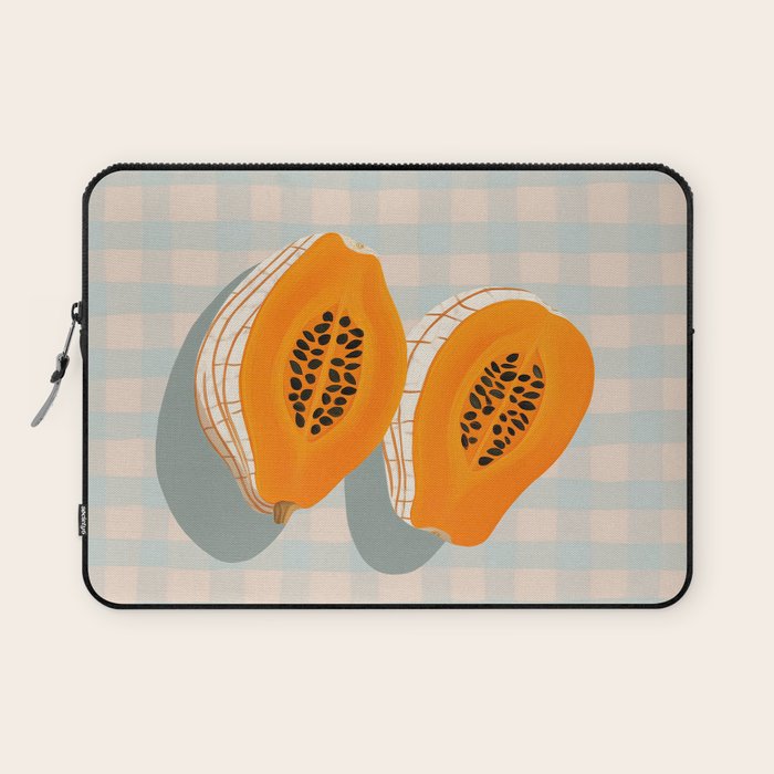 Papaya Afternoon Laptop Sleeve Gallery Image 1