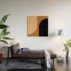 Modern Minimal Arch Abstract LXXX Wood Wall Art Gallery Image 2