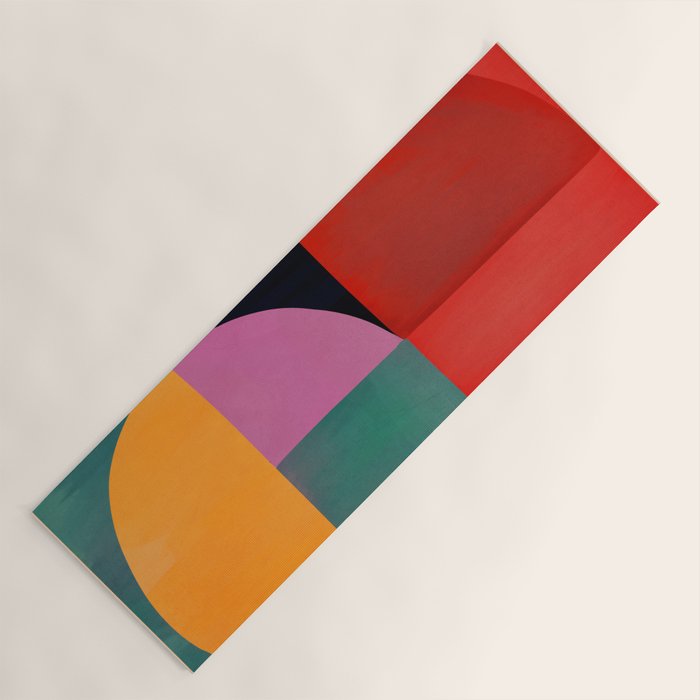 Abstract Shapes 63 Yoga Mat Gallery Image 1