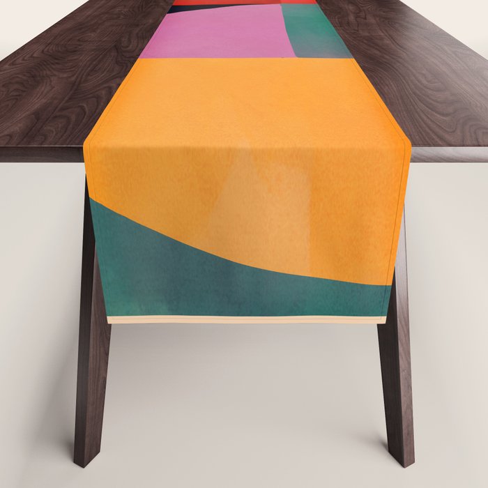 Abstract Shapes 63 Table Runner Gallery Image 1