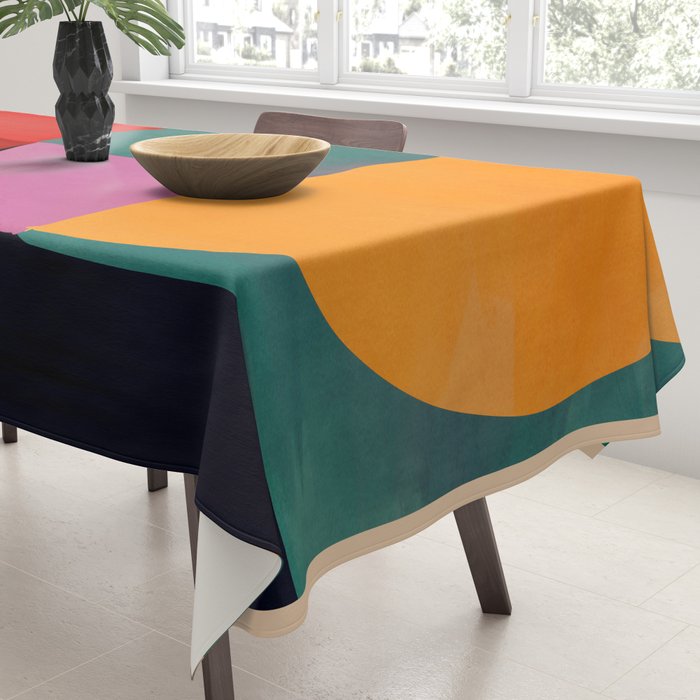 Abstract Shapes 63 Tablecloth Gallery Image 3