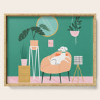 Oscar the Dog Serving Tray Gallery Image 1