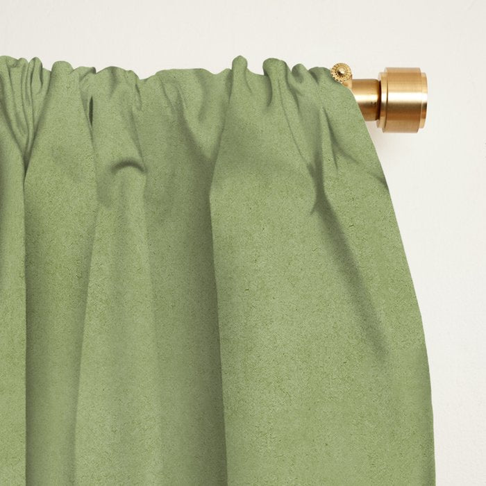 Minimal Shapes green Window Curtain Gallery Image 2
