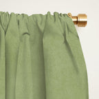 Minimal Shapes green Window Curtain Gallery Image 2
