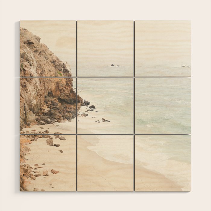 Malibu California Beach Wood Wall Art Gallery Image 1
