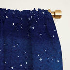 Whale blue ocean Window Curtain Gallery Image 2