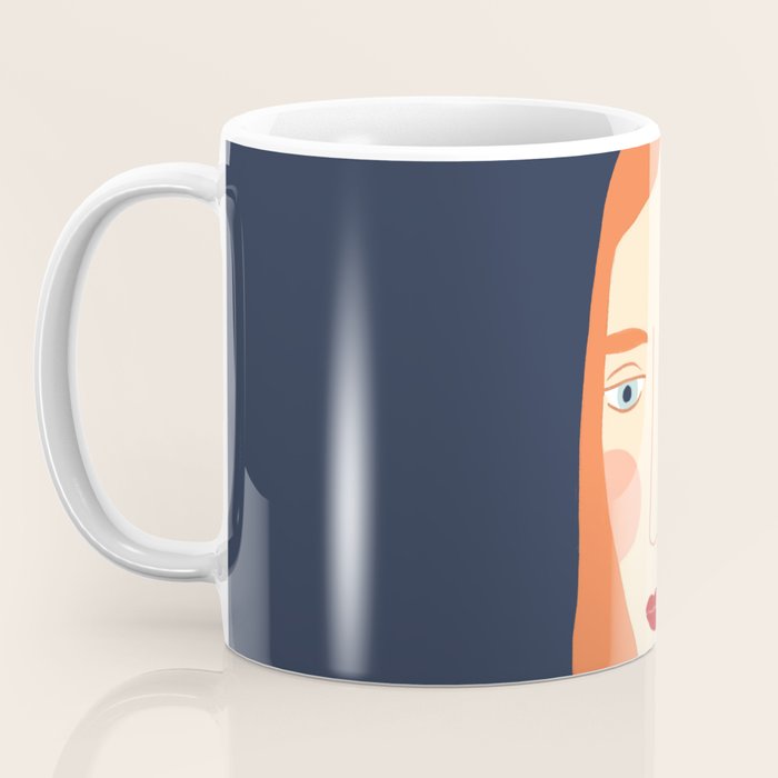 Woman with red hair Coffee Mug Gallery Image 3