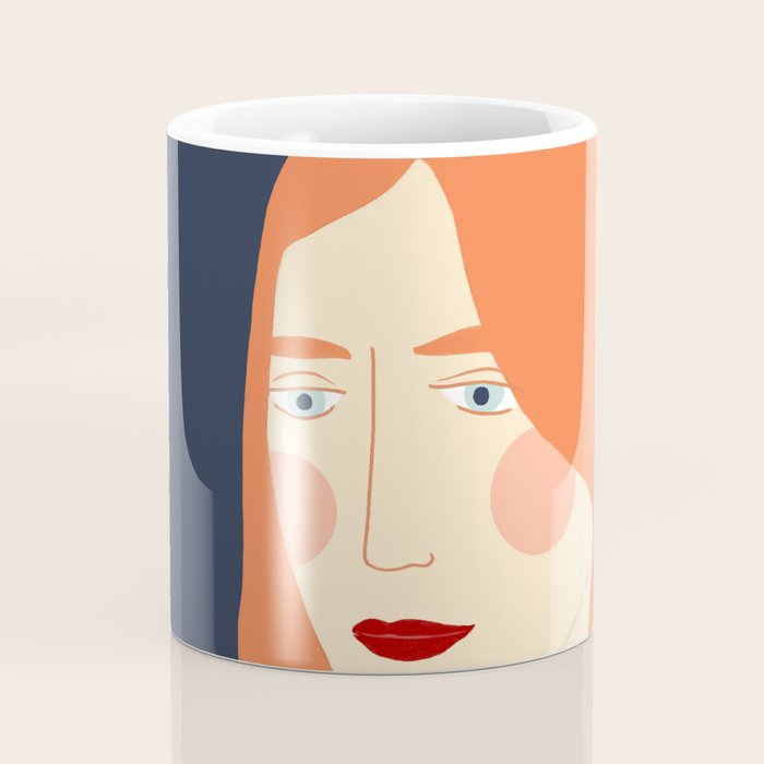 Woman with red hair Coffee Mug Gallery Image 4