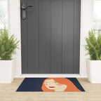 Woman with red hair Welcome Mat Gallery Image 3
