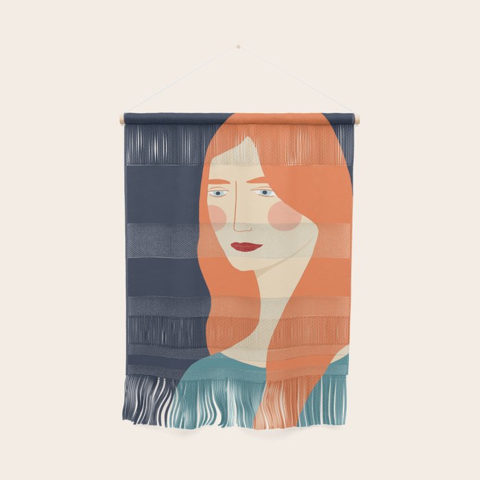 Woman with red hair Wall Hanging Gallery Image 1