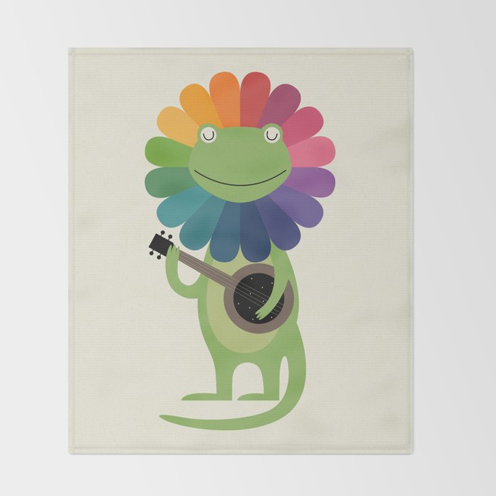 Good Day Throw Blanket Gallery Image 2