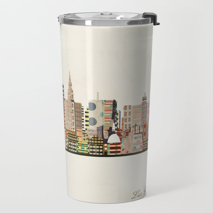 las vegas skyline Travel Mug Gallery Image 2