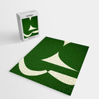 abstract composition-green01 Jigsaw Puzzle Gallery Image 2