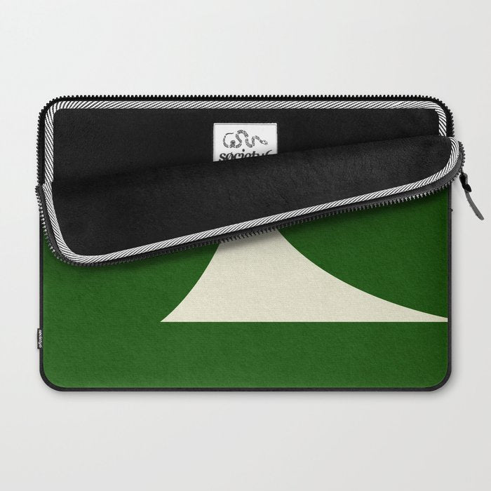 abstract composition-green01 Laptop Sleeve Gallery Image 2