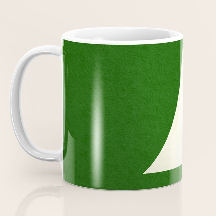 abstract composition-green01 Coffee Mug Gallery Image 3